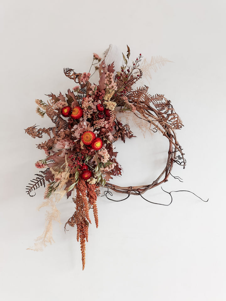 Dried Flower Wreaths – Bracken & Berry